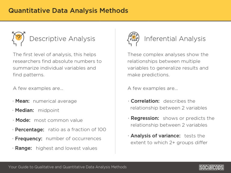 Your Guide to Qualitative and Quantitative Data Analysis Methods ...